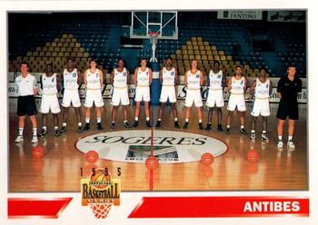 1994-95 Panini LNB (France) #140 Antibes (Roster) Front