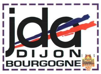 1994-95 Panini LNB (France) #156 Dijon (Logo) Front