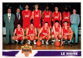 1994-95 Panini LNB (France) #176 Le Havre (Roster) Front