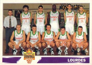 1994-95 Panini LNB (France) #177 Lourdes (Roster) Front