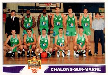 1994-95 Panini LNB (France) #171 Chalons-sur-Marne (Liste) Front