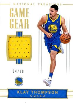 2017-18 Panini National Treasures - Game Gear Prime #GG-49 Klay Thompson Front