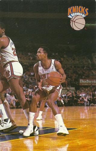 1988-89 New York Knicks Postcards #NNO Kenny Walker Front
