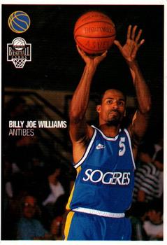 1995-96 Panini LNB (France) #1 Billy Joe Williams Front