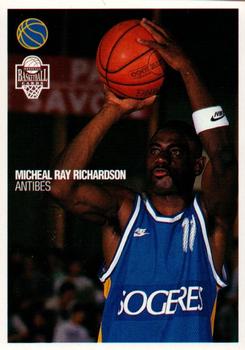 1995-96 Panini LNB (France) #6 Micheal Ray Richardson Front