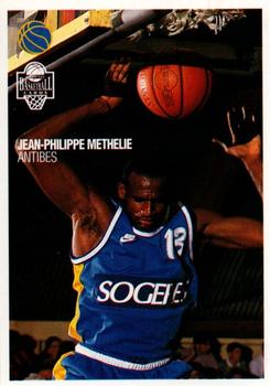 1995-96 Panini LNB (France) #7 Jean-Philippe Methelie Front