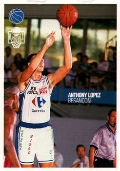 1995-96 Panini LNB (France) #14 Anthony Lopez Front