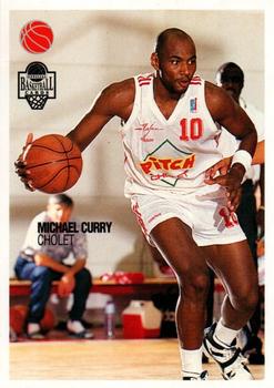 1995-96 Panini LNB (France) #21 Michael Curry Front