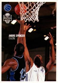 1995-96 Panini LNB (France) #28 Andre Spencer Front