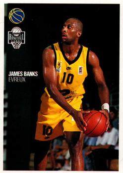 1995-96 Panini LNB (France) #44 James Banks Front