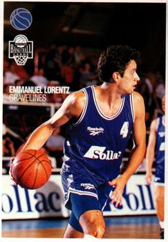 1995-96 Panini LNB (France) #49 Emmanuel Lorentz Front