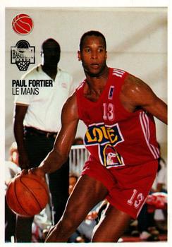 1995-96 Panini LNB (France) #67 Paul Fortier Front