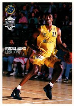1995-96 Panini LNB (France) #76 Wendall Alexis Front