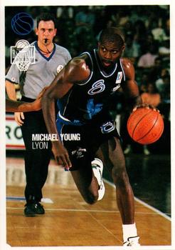 1995-96 Panini LNB (France) #92 Michael Young Front