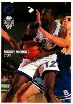 1995-96 Panini LNB (France) #96 Michael McDonald Front