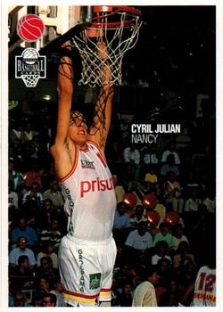 1995-96 Panini LNB (France) #111 Cyril Julian Front