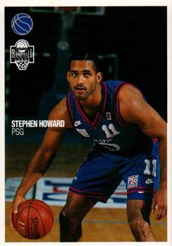 1995-96 Panini LNB (France) #125 Stephen Howard Front
