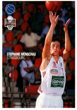 1995-96 Panini LNB (France) #141 Stephane Monschau Front