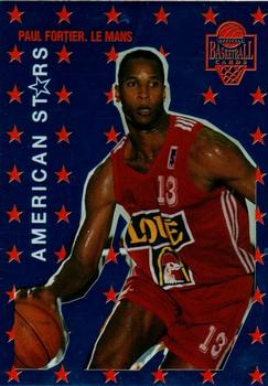 1995-96 Panini LNB (France) - American Stars #AM09 Paul Fortier Front