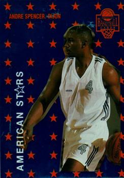 1995-96 Panini LNB (France) - American Stars #AM19 Andre Spencer Front
