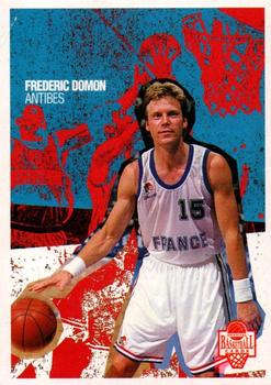 1995-96 Panini LNB (France) - Joueurs France / Equipes France #FR06 Frederic Domon Front