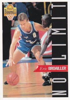 1994-95 Panini LNB (France) - No Limit #NL02 Eric Broallier Front