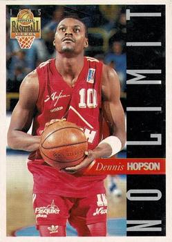 1994-95 Panini LNB (France) - No Limit #NL10 Dennis Hopson Front