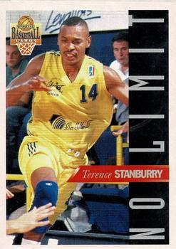 1994-95 Panini LNB (France) - No Limit #NL18 Terence Stansbury Front