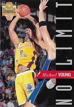 1994-95 Panini LNB (France) - No Limit #NL32 Michael Young Front