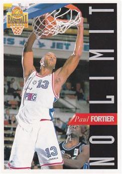 1994-95 Panini LNB (France) - No Limit #NL25 Paul Fortier Front