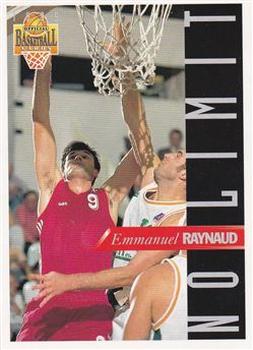 1994-95 Panini LNB (France) - No Limit #NL13 Emmanuel Raynaud Front