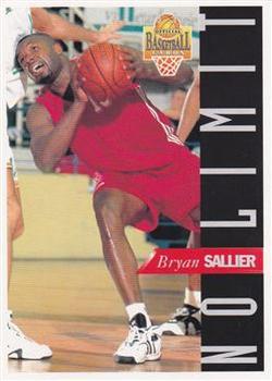1994-95 Panini LNB (France) - No Limit #NL16   Bryan Sallier Front