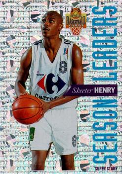 1994-95 Panini LNB (France) - Season Leaders #SL01 Skeeter Henry Front