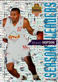 1994-95 Panini LNB (France) - Season Leaders #SL13 Dennis Hopson Front