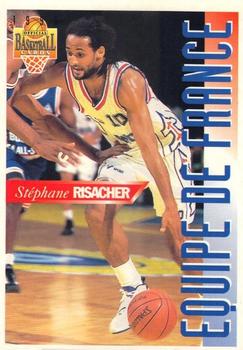 1994-95 Panini LNB (France) - Equipe de France #FR18 Stephane Risacher Front