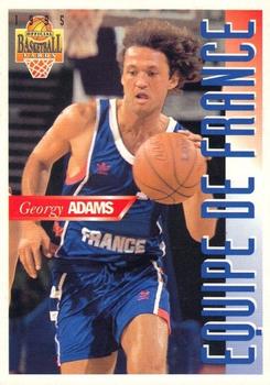 1994-95 Panini LNB (France) - Equipe de France #FR01 Georgy Adams Front