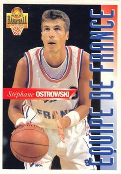 1994-95 Panini LNB (France) - Equipe de France #FR15 Stéphane Ostrowski Front