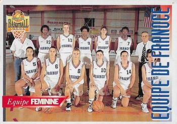 1994-95 Panini LNB (France) - Equipe de France #FR22 Equipe Féminine Front