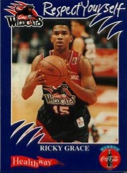 1995 Healthway Perth Wildcats #NNO Ricky Grace Front