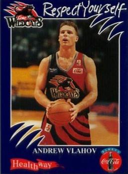 1995 Healthway Perth Wildcats #NNO Andrew Vlahov Front