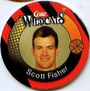 1991 Coca-Cola Perth Wildcats Discs  #NNO Scott Fisher Front