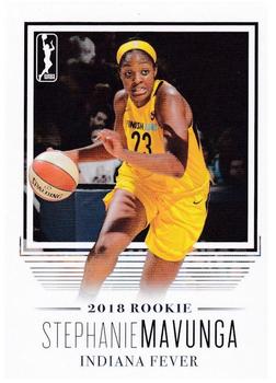 2018 Rittenhouse WNBA #45 Stephanie Mavunga Front