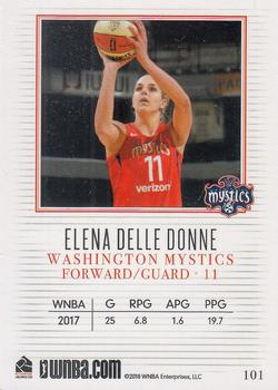 2018 Rittenhouse WNBA #101 Elena Delle Donne Back