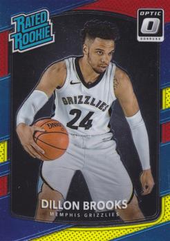 2017-18 Donruss Optic - Red and Yellow #152 Dillon Brooks Front