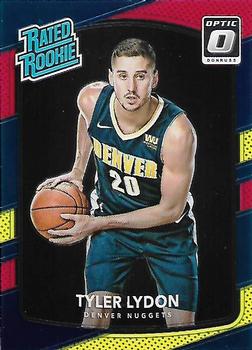 2017-18 Donruss Optic - Red and Yellow #177 Tyler Lydon Front