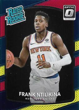 2017-18 Donruss Optic - Red and Yellow #193 Frank Ntilikina Front