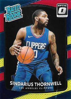 2017-18 Donruss Optic - Red and Yellow #194 Sindarius Thornwell Front