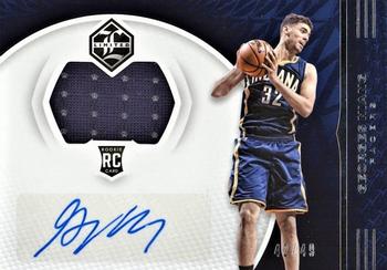 2016-17 Panini Limited - Rookie Jersey Autographs Silver Spotlight #116 Georges Niang Front