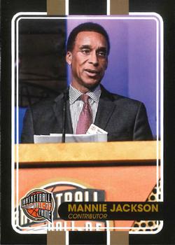 2017-18 Panini Class of 2017 Hall of Fame Enshrinement #NNO Mannie Jackson Front