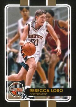 2017-18 Panini Class of 2017 Hall of Fame Enshrinement #NNO Rebecca Lobo Front
